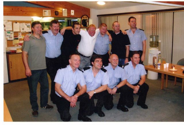 L Hercus retirement NCH Blue Watch  - 2005/6